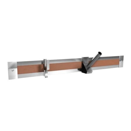 Ghent Ghent Cork Maprail - Single Pack - 2" x 72" - Aluminum Frame MRH6-1